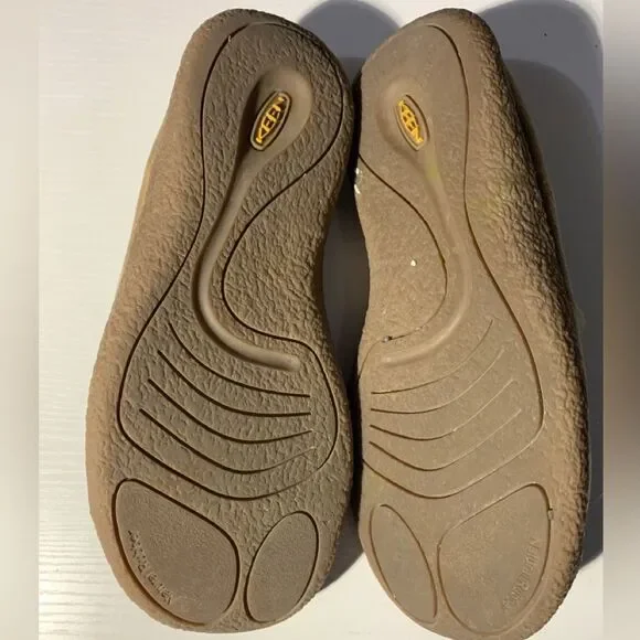 KEEN Velour or Faux Fur Howser III Slides Dark Earth Velour women’s Sz 8 - Picture 6 of 7
